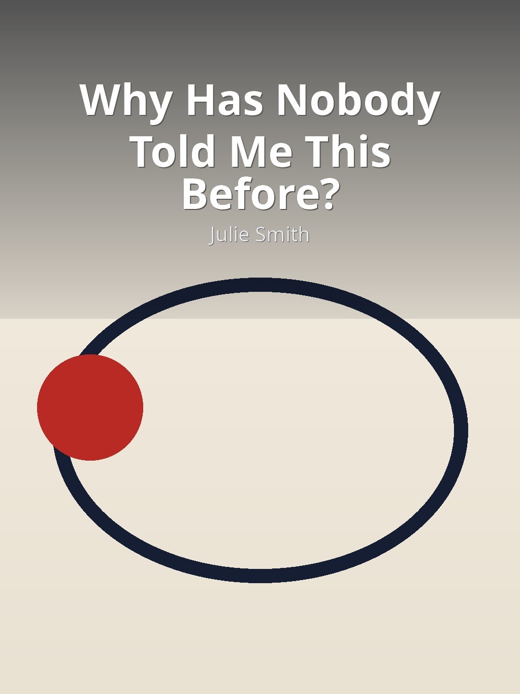 Why Has Nobody Told Me This Before? by Julie Smith book cover