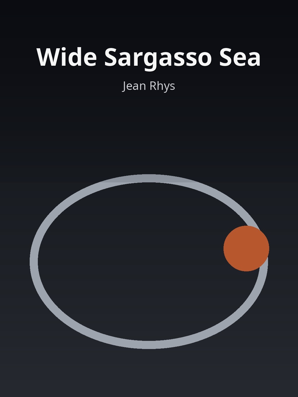 Wide Sargasso Sea by Jean Rhys book cover