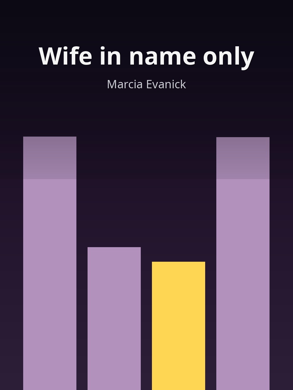 Wife in name only by Marcia Evanick book cover