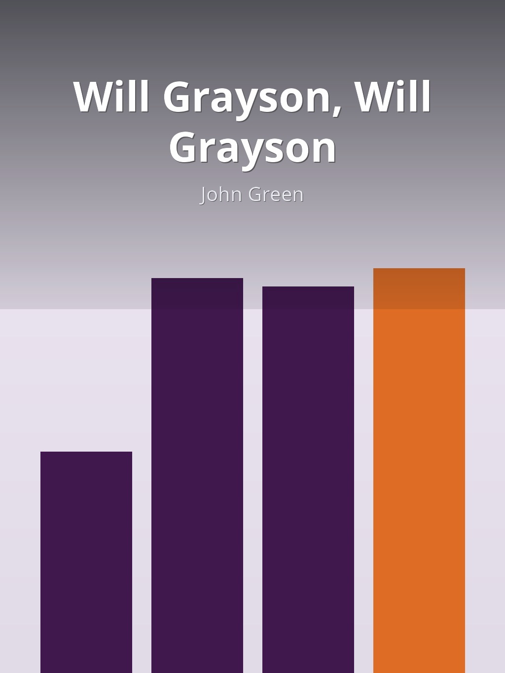 Will Grayson, Will Grayson by John Green book cover