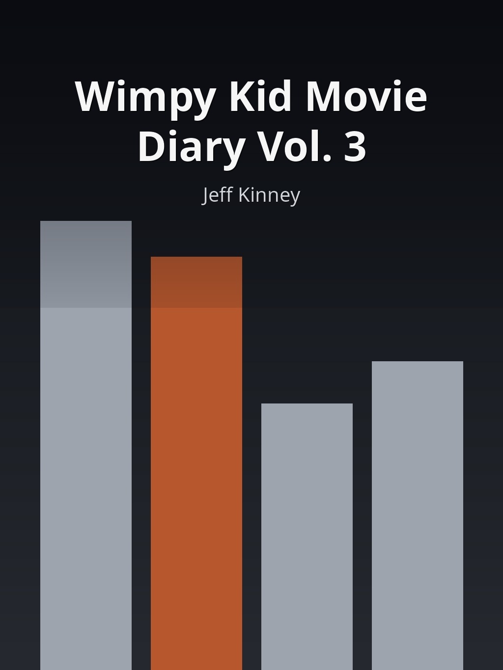 Wimpy Kid Movie Diary Vol. 3 by Jeff Kinney book cover
