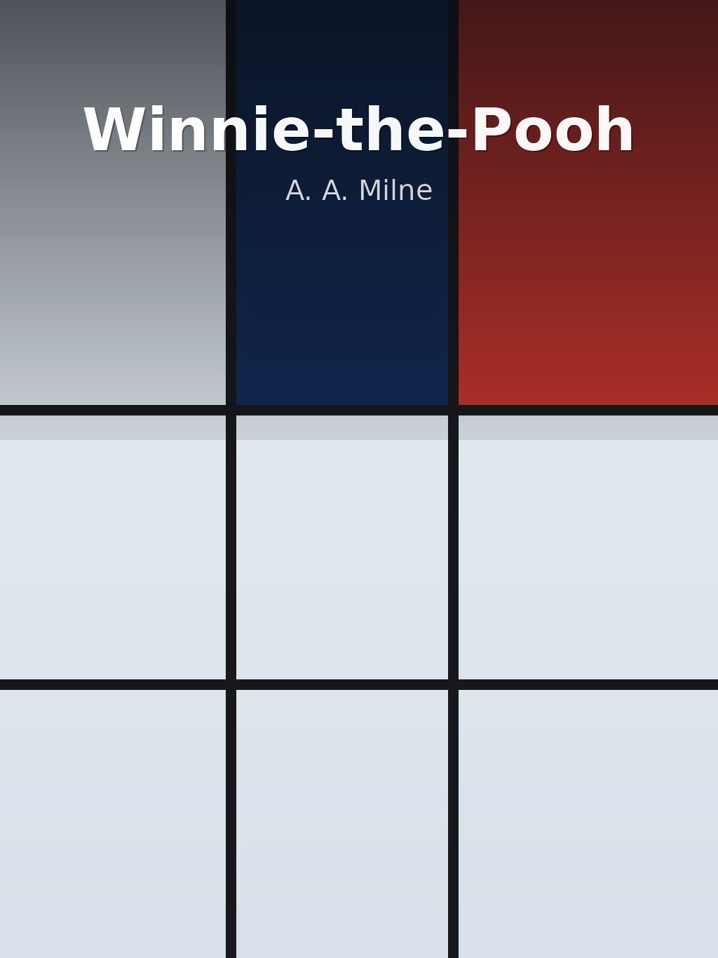 Winnie-the-Pooh by A. A. Milne book cover