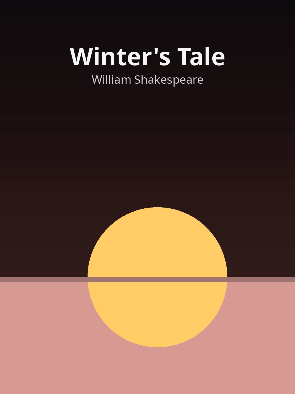 Winter's Tale by William Shakespeare book cover