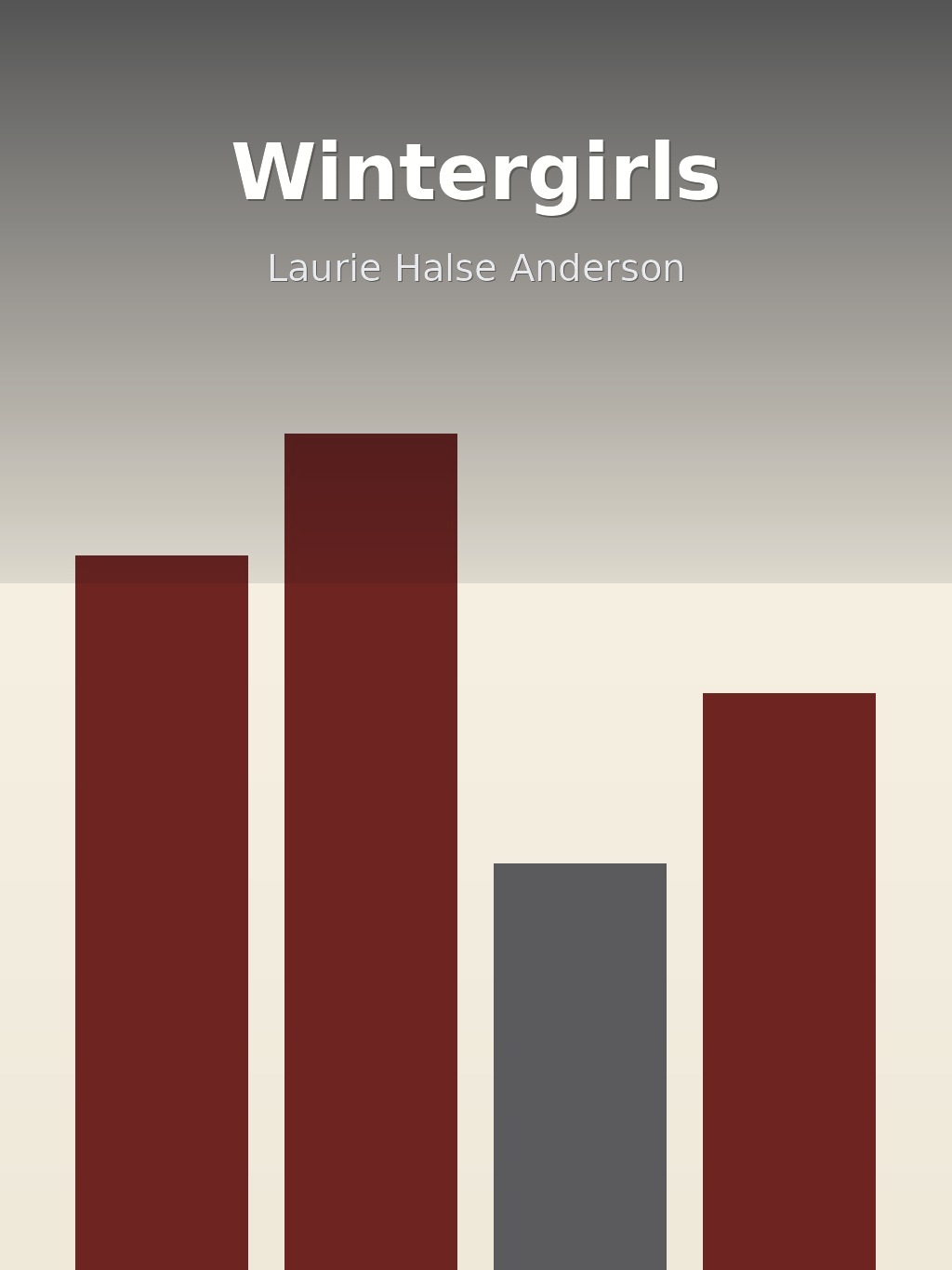 Wintergirls by Laurie Halse Anderson book cover