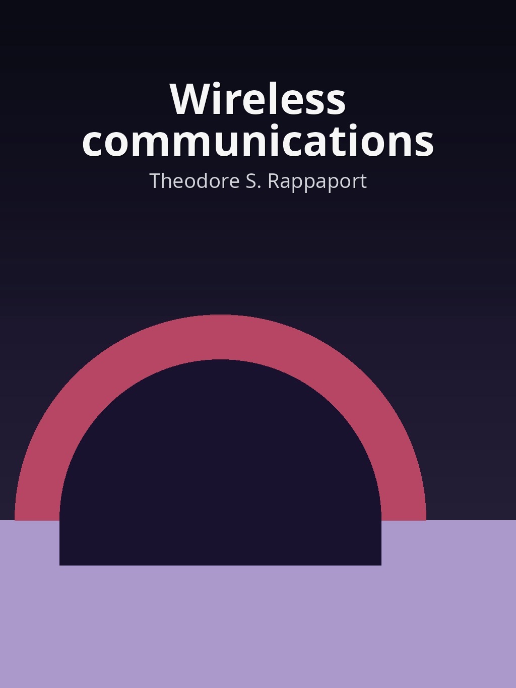 Wireless communications by Theodore S. Rappaport book cover