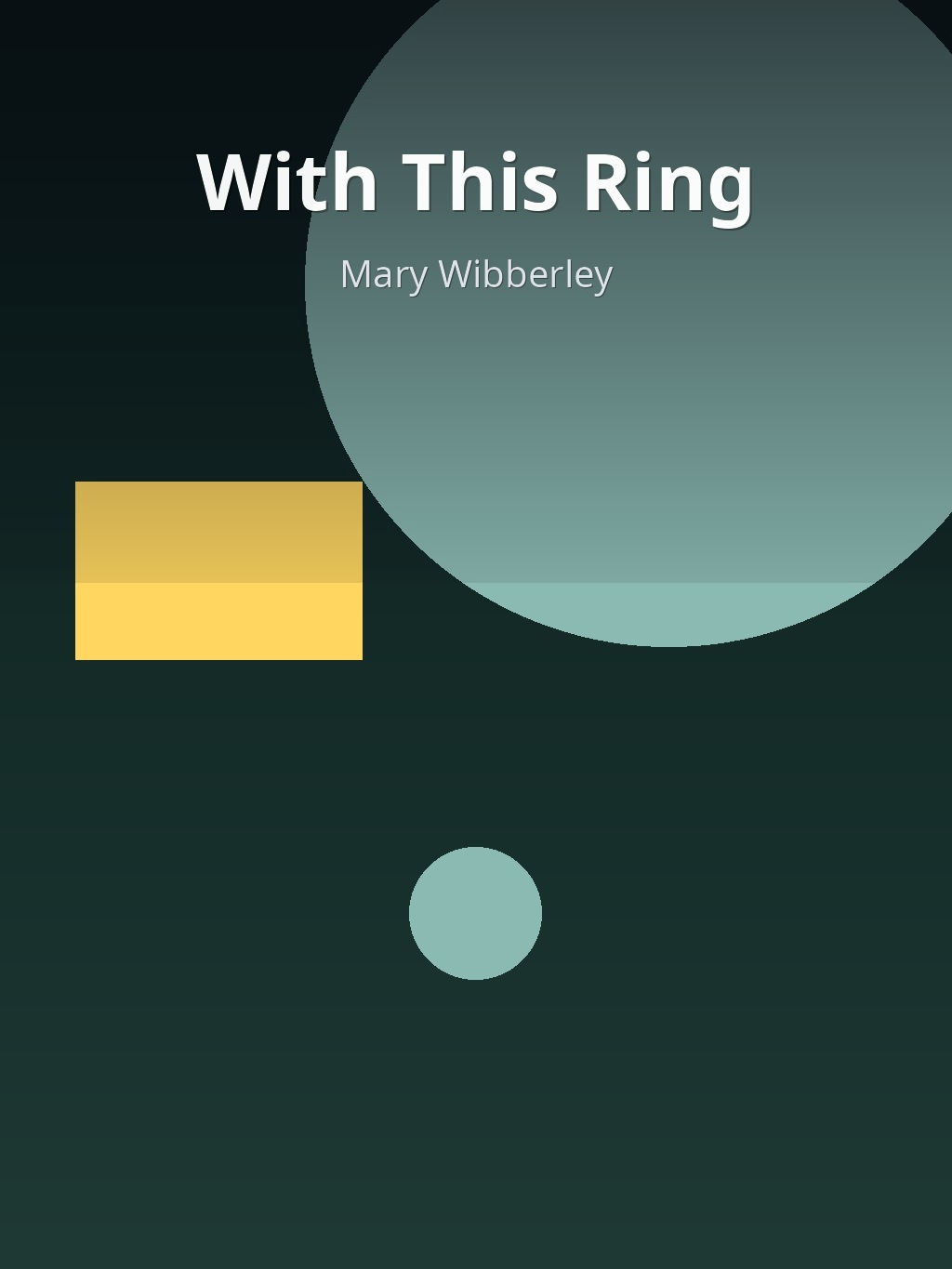 With This Ring by Mary Wibberley book cover
