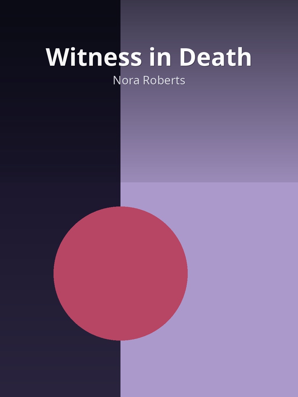 Witness in Death by Nora Roberts book cover