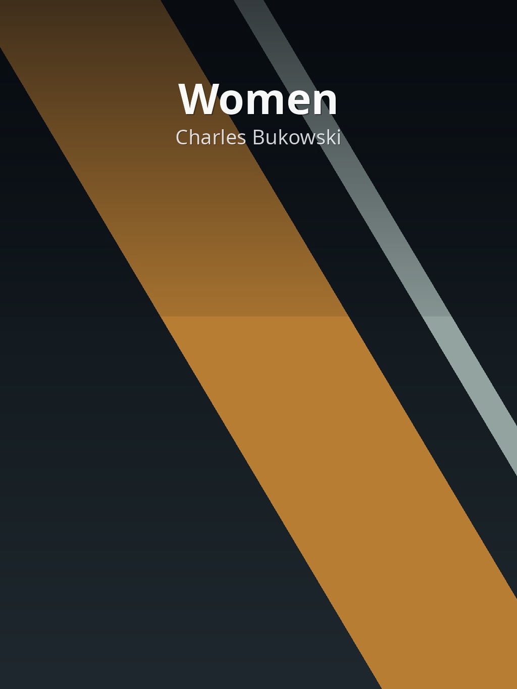 Women by Charles Bukowski book cover