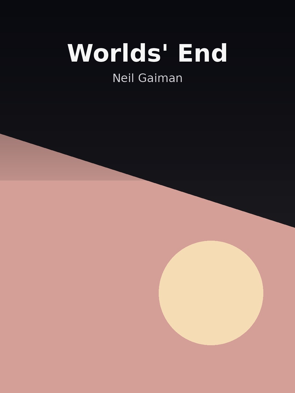 Worlds' End by Neil Gaiman book cover