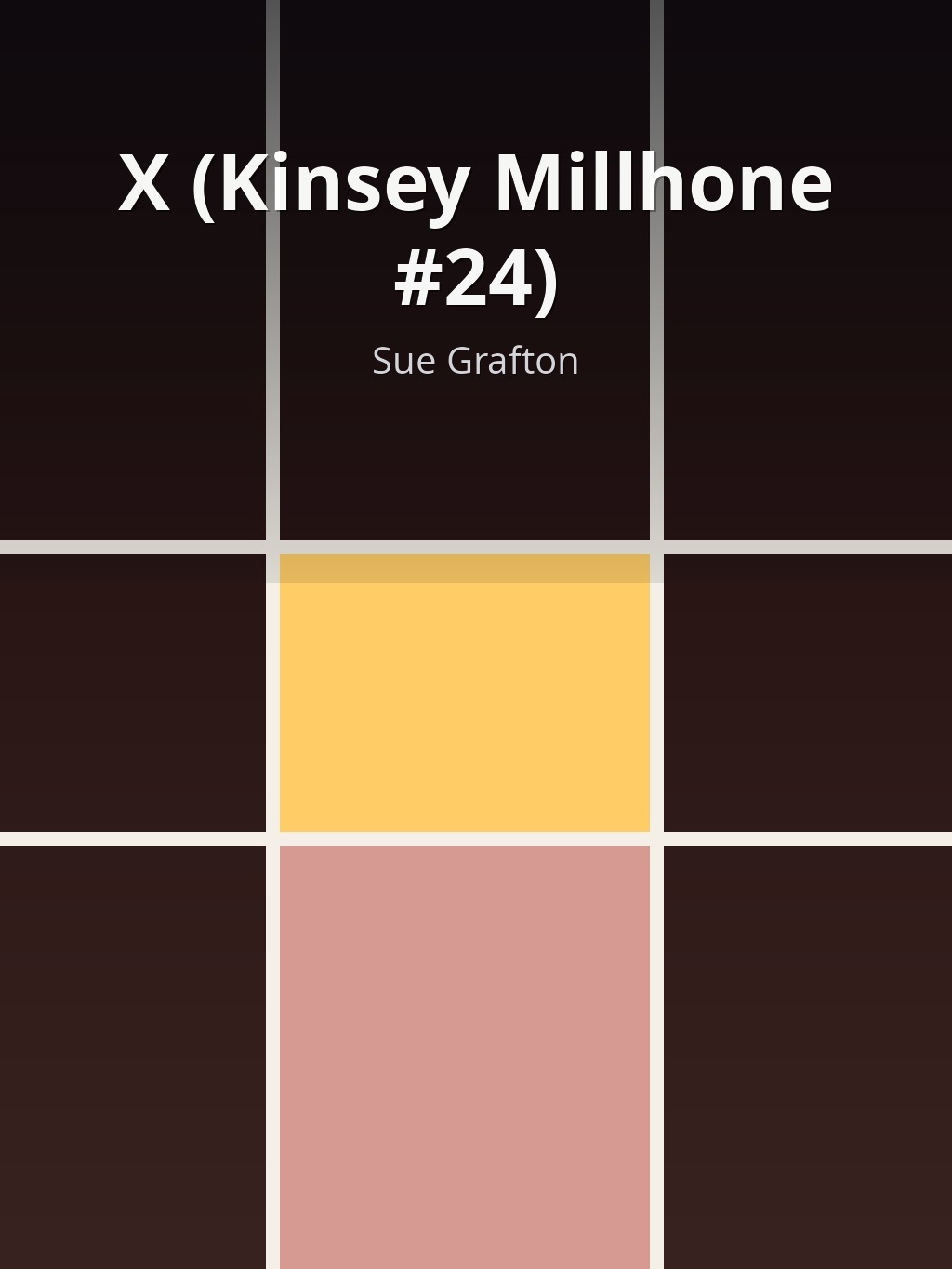 X (Kinsey Millhone #24) by Sue Grafton book cover
