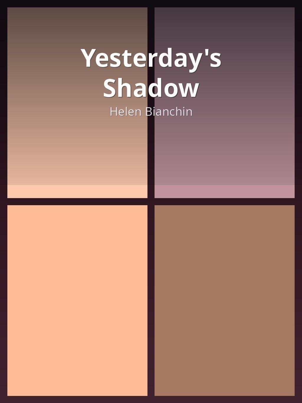 Yesterday's Shadow by Helen Bianchin book cover