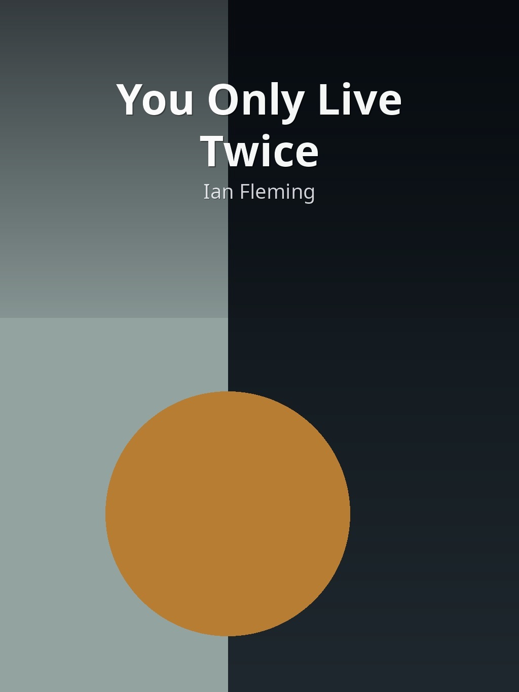 You Only Live Twice by Ian Fleming book cover