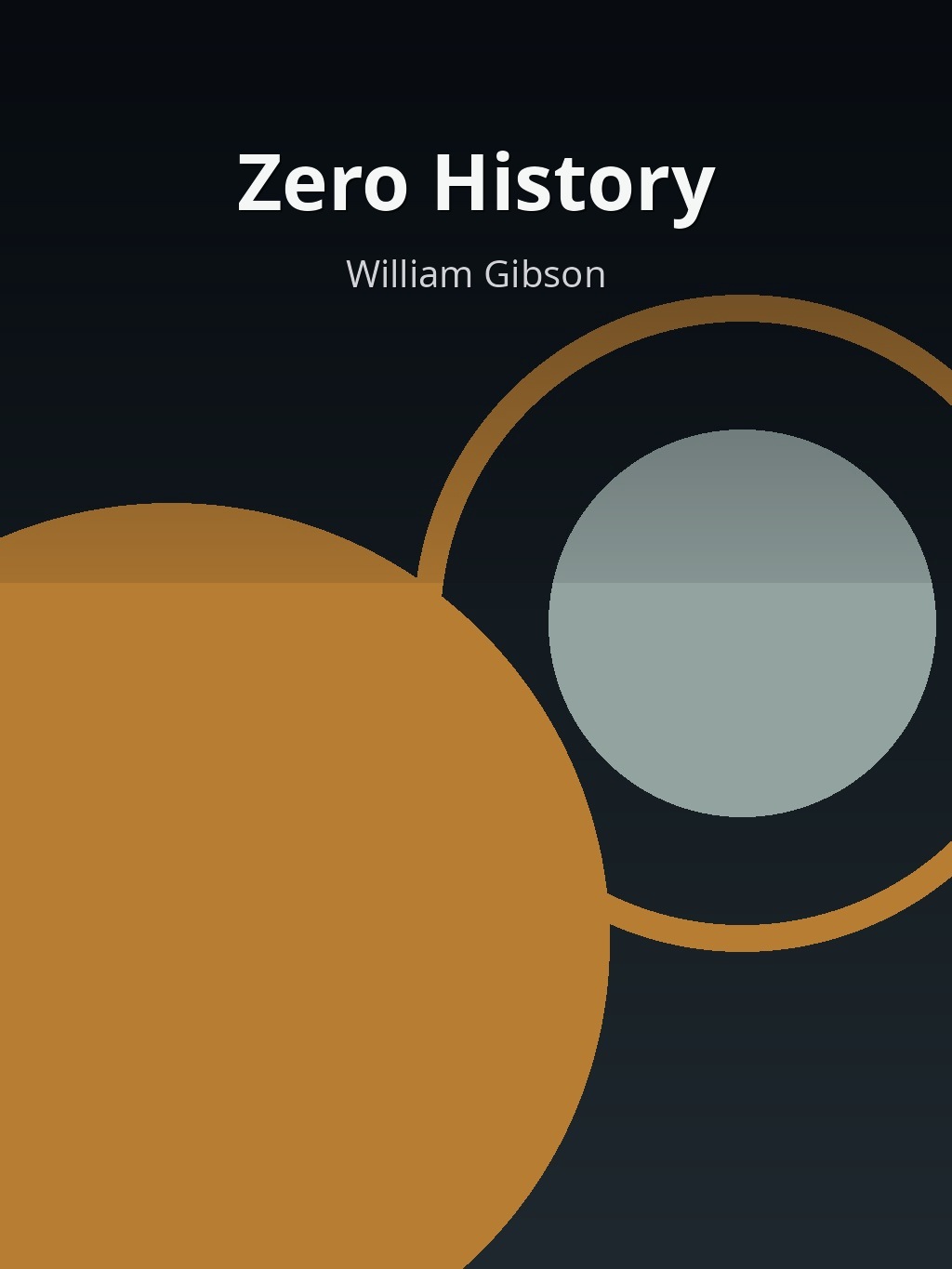 Zero History by William Gibson book cover