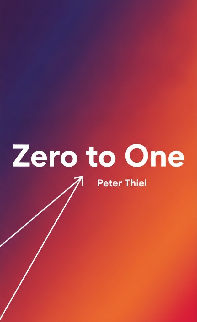 Zero to One by Peter Thiel book cover